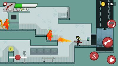 Скачать взломанную Stickman vs Zombies [Мод меню] MOD apk на Андроид