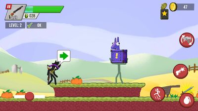 Скачать взломанную Stickman vs Zombies [Мод меню] MOD apk на Андроид