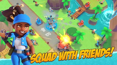Скачать взломанную Boom Beach: Frontlines [Бесплатные покупки] MOD apk на Андроид