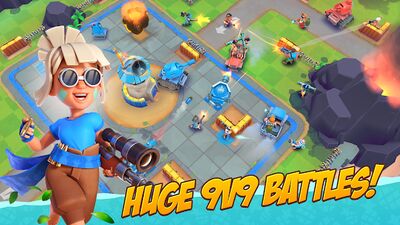 Скачать взломанную Boom Beach: Frontlines [Бесплатные покупки] MOD apk на Андроид