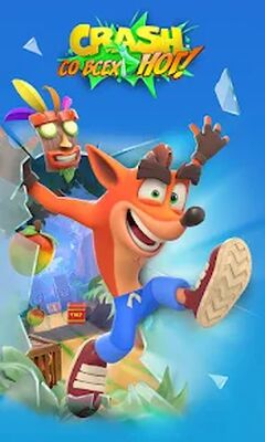 Скачать взломанную Crash Bandicoot: со всех ног! [Бесплатные покупки] MOD apk на Андроид