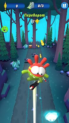 Скачать взломанную Ам Ням: Погоня [Бесплатные покупки] MOD apk на Андроид