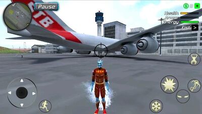 Скачать взломанную Snow Storm Superhero [Много монет] MOD apk на Андроид