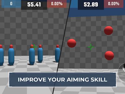 Скачать взломанную Aim Champ : FPS Aim Trainer [Мод меню] MOD apk на Андроид
