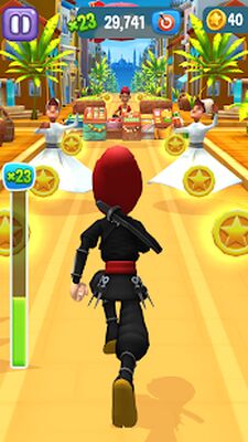 Скачать взломанную Angry Gran Run - Running Game [Много денег] MOD apk на Андроид
