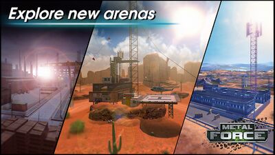 Скачать взломанную Metal Force: Танки по Cети PvP [Бесплатные покупки] MOD apk на Андроид