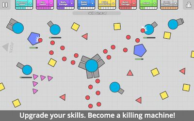 Скачать взломанную diep.io [Много монет] MOD apk на Андроид