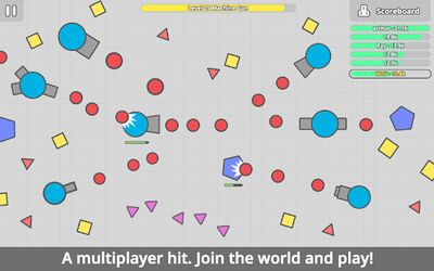 Скачать взломанную diep.io [Много монет] MOD apk на Андроид