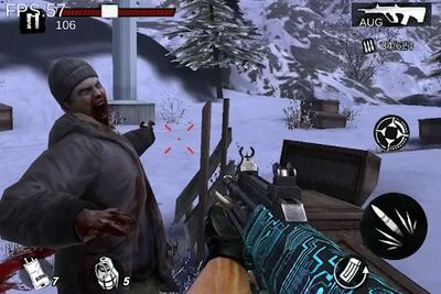 Скачать взломанную Zombie Frontier 4: стрельба 3D [Бесплатные покупки] MOD apk на Андроид