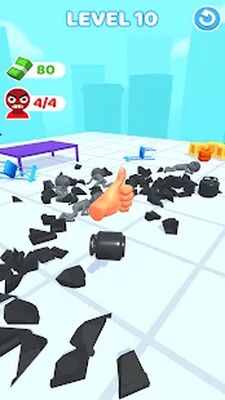 Скачать взломанную Hand Strike [Много монет] MOD apk на Андроид