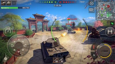 Скачать взломанную Battle Tanks: Игры про танки [Бесплатные покупки] MOD apk на Андроид