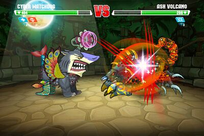 Скачать взломанную Mutant Fighting Cup 2 [Много монет] MOD apk на Андроид