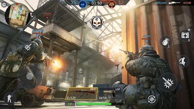 Скачать взломанную FPS Online Strike - Multiplayer PVP Shooter [Бесплатные покупки] MOD apk на Андроид
