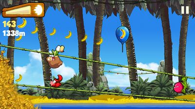 Скачать взломанную Banana Kong [Бесплатные покупки] MOD apk на Андроид