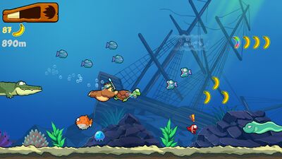 Скачать взломанную Banana Kong [Бесплатные покупки] MOD apk на Андроид