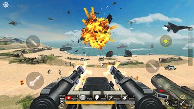 Скачать взломанную Beach War: Fight For Survival [Много денег] MOD apk на Андроид