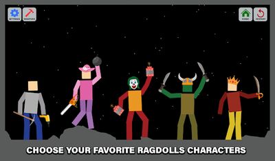 Скачать взломанную Ragdoll Mutilate [Много денег] MOD apk на Андроид