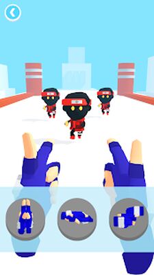 Скачать взломанную Ninja Hands [Бесплатные покупки] MOD apk на Андроид