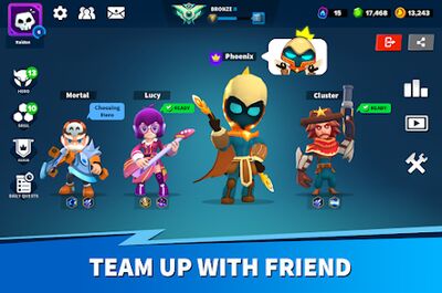 Скачать взломанную Heroes Strike - Modern Moba & Battle Royale [Мод меню] MOD apk на Андроид