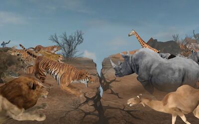 Скачать взломанную Wild Animals Online [Много монет] MOD apk на Андроид