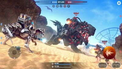 Скачать взломанную Jurassic Monster World [Мод меню] MOD apk на Андроид