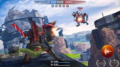 Скачать взломанную Jurassic Monster World [Мод меню] MOD apk на Андроид