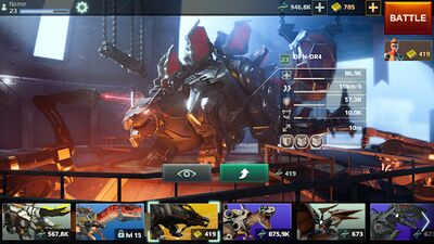 Скачать взломанную Jurassic Monster World [Мод меню] MOD apk на Андроид