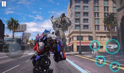 Скачать взломанную Robot Car Transformation 3D [Много денег] MOD apk на Андроид