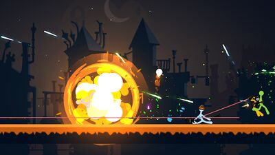Скачать взломанную Stickfight Infinity [Много монет] MOD apk на Андроид
