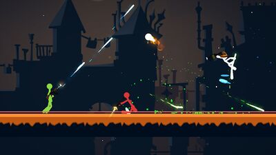 Скачать взломанную Stickfight Infinity [Много монет] MOD apk на Андроид
