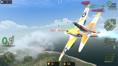 Скачать взломанную Warplanes: Online Combat [Много монет] MOD apk на Андроид