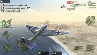Скачать взломанную Warplanes: Online Combat [Много монет] MOD apk на Андроид