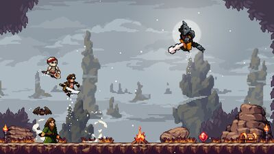 Скачать взломанную Apple Knight: Action Platformer [Много монет] MOD apk на Андроид