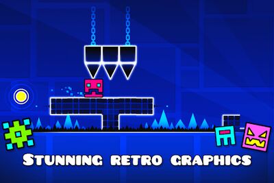 Скачать взломанную Geometry Dash Lite [Много монет] MOD apk на Андроид