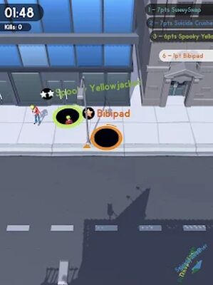 Скачать взломанную Hole.io [Много денег] MOD apk на Андроид