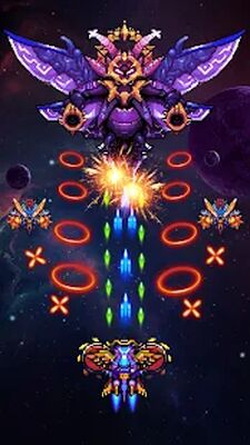 Скачать взломанную Falcon Squad: Galaxy Attack [Много монет] MOD apk на Андроид