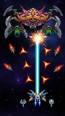 Скачать взломанную Falcon Squad: Galaxy Attack [Много монет] MOD apk на Андроид