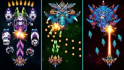 Скачать взломанную Falcon Squad: Galaxy Attack [Много монет] MOD apk на Андроид