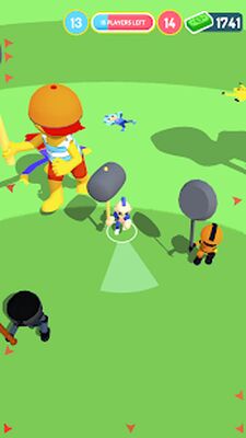 Скачать взломанную Smashers.io - ио битва! [Много монет] MOD apk на Андроид