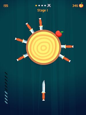 Скачать взломанную Knife Hit [Мод меню] MOD apk на Андроид