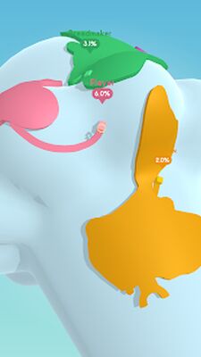 Скачать взломанную Paper.io 3D [Много денег] MOD apk на Андроид