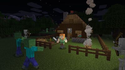 Скачать взломанную Пробная версия Minecraft [Мод меню] MOD apk на Андроид