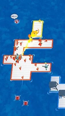 Скачать взломанную War of Rafts: бой на плотах [Много монет] MOD apk на Андроид
