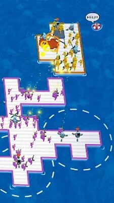 Скачать взломанную War of Rafts: бой на плотах [Много монет] MOD apk на Андроид