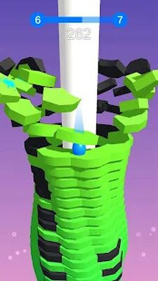Скачать взломанную Stack Ball - сломай платформы [Мод меню] MOD apk на Андроид