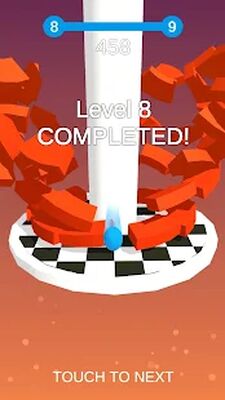Скачать взломанную Stack Ball - сломай платформы [Мод меню] MOD apk на Андроид