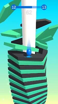 Скачать взломанную Stack Ball - сломай платформы [Мод меню] MOD apk на Андроид