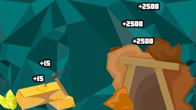 Скачать взломанную Гемы майнер - оффлайн кликер [Много монет] MOD apk на Андроид