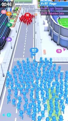 Скачать взломанную Crowd City [Бесплатные покупки] MOD apk на Андроид