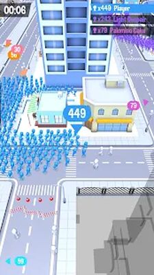Скачать взломанную Crowd City [Бесплатные покупки] MOD apk на Андроид